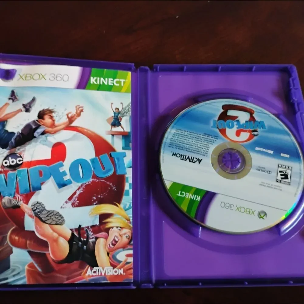 360 Kinect Wipeout Game - Blue